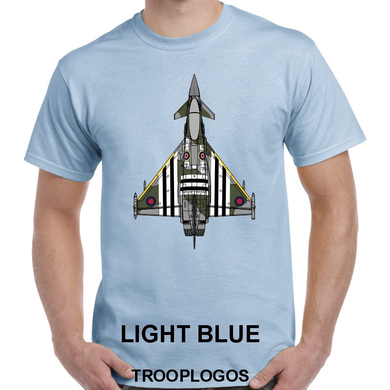 RAF Typhoon Moggy D-Day Printed T-shirt
