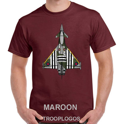 RAF Typhoon Moggy D-Day Livery Printed Cotton T-shirt