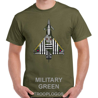 RAF Typhoon Moggy D-Day Livery Printed Cotton T-shirt