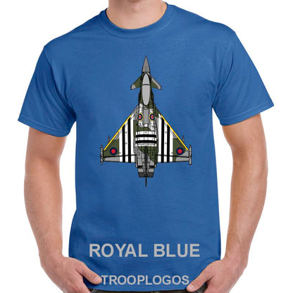 RAF Typhoon Moggy D-Day Livery Printed Cotton T-shirt