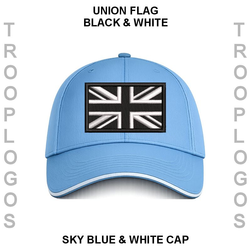 Union Flag Embroidered Baseball Cap