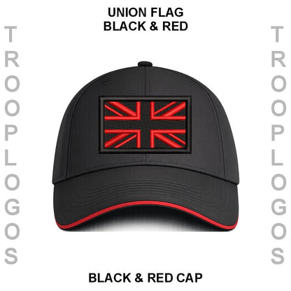Union Flag Embroidered Baseball Cap