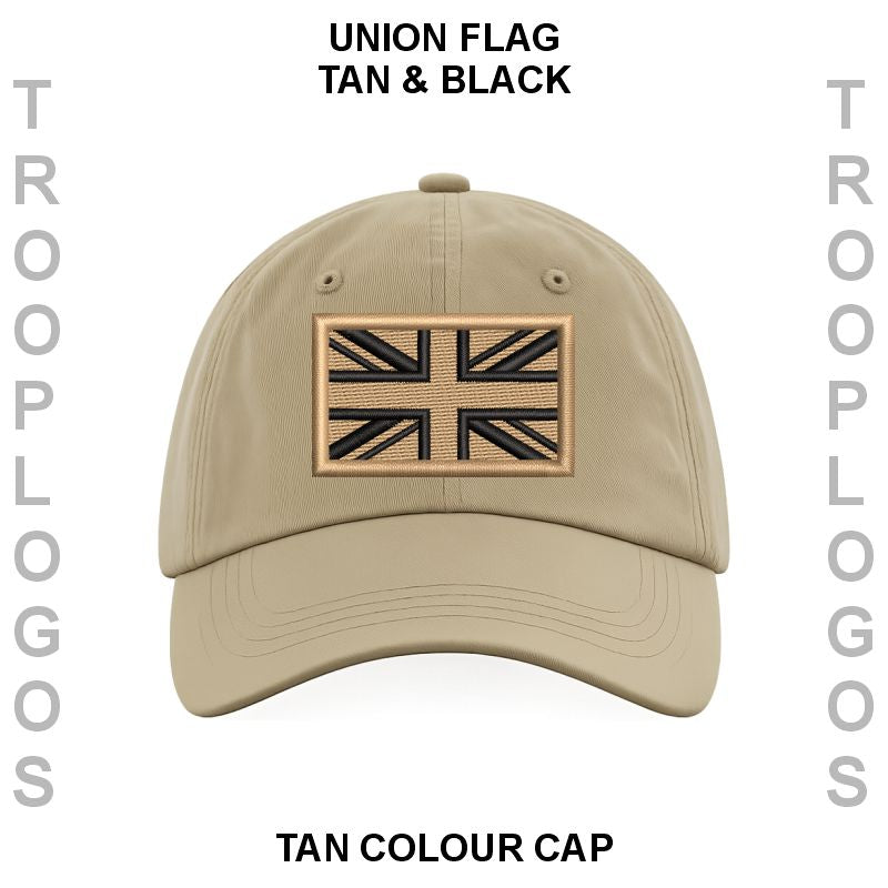 Union Flag Embroidered Baseball Cap