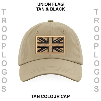 Union Flag Embroidered Baseball Cap