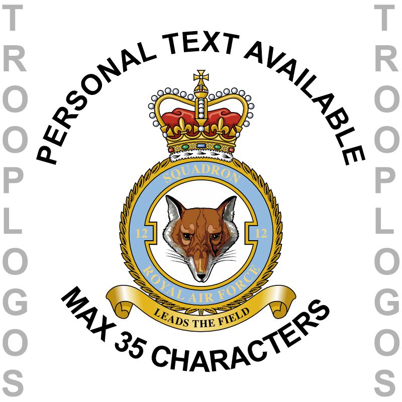 12 Squadron RAF Polo Shirt