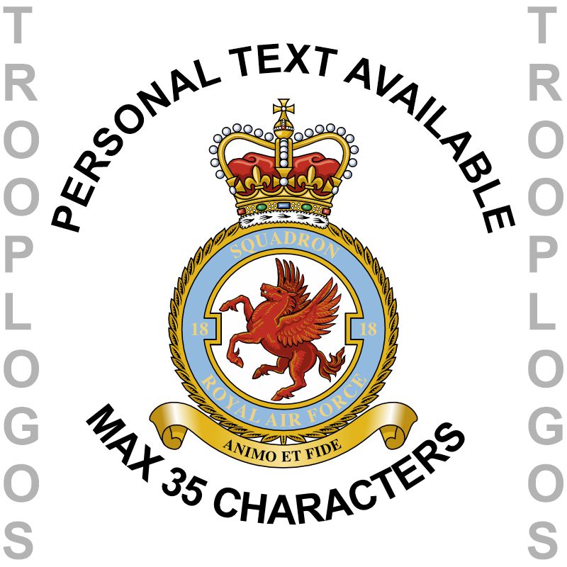 18 Squadron RAF Fleece Jacket