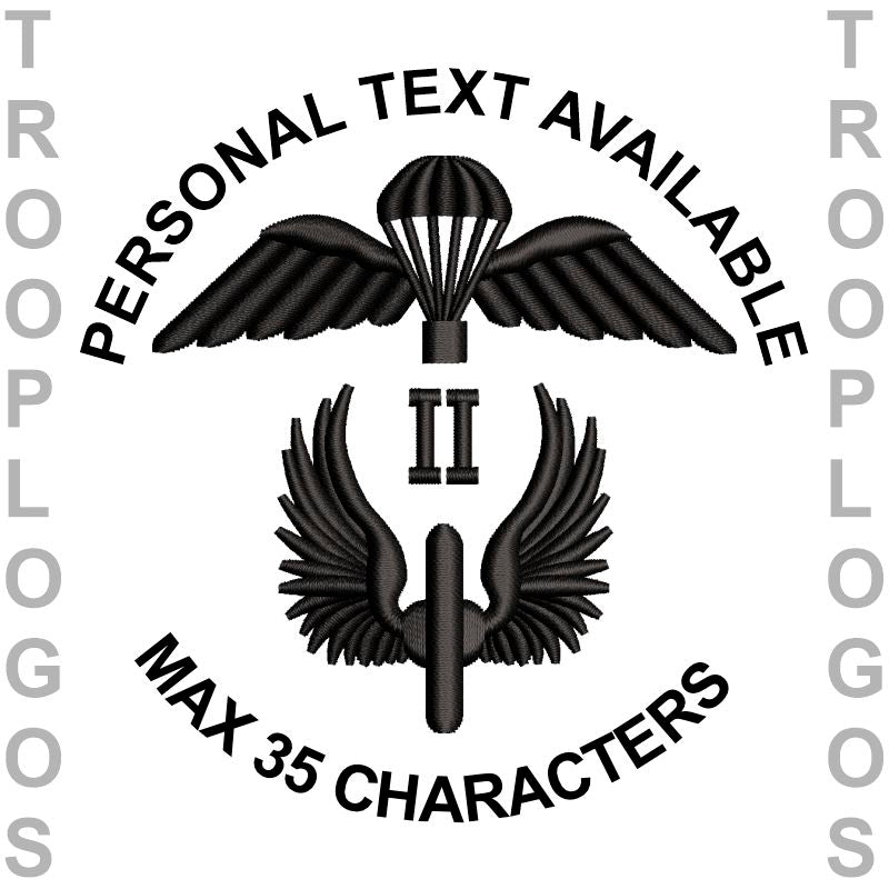 Teknologi taktik Demontere II Sqn RAF Regiment Sports T-shirt – Troop Logos