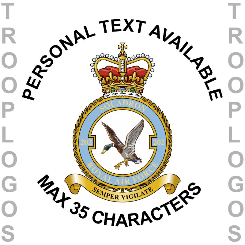 202 Squadron RAF Fleece Jacket