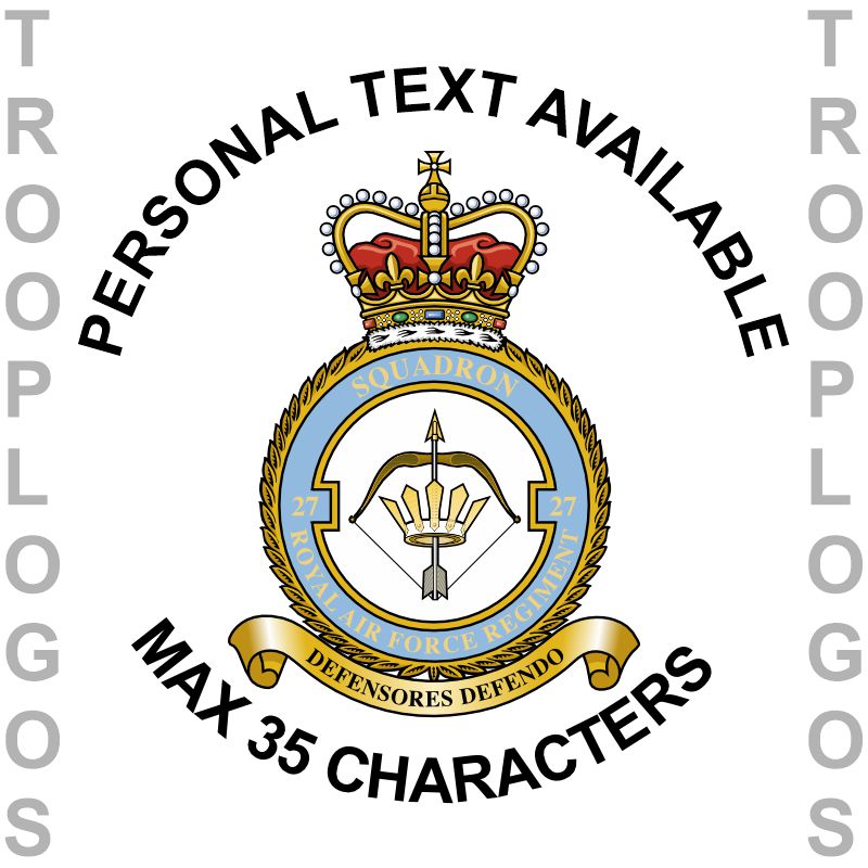 27 Sqn RAF Regt Badge