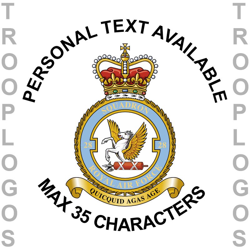 28 Squadron RAF Polo Shirt