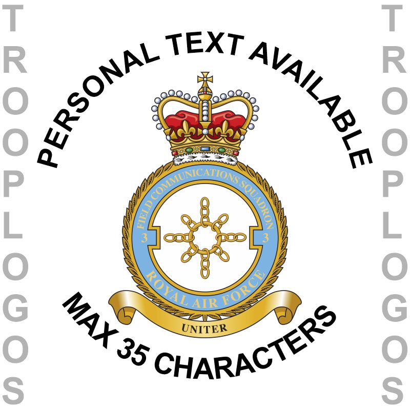 RAF 90 Signals Unit Polo Shirt