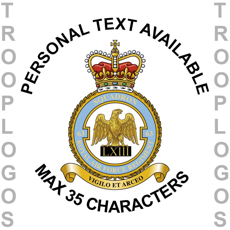 63 Sqn RAF Regt Badge