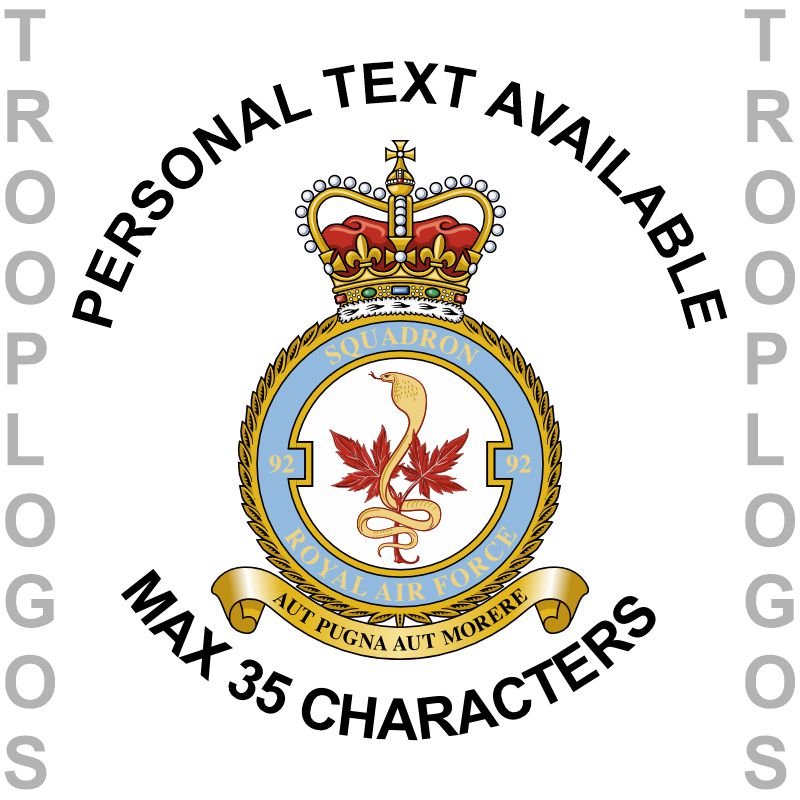 92 Squadron RAF Fleece Jacket