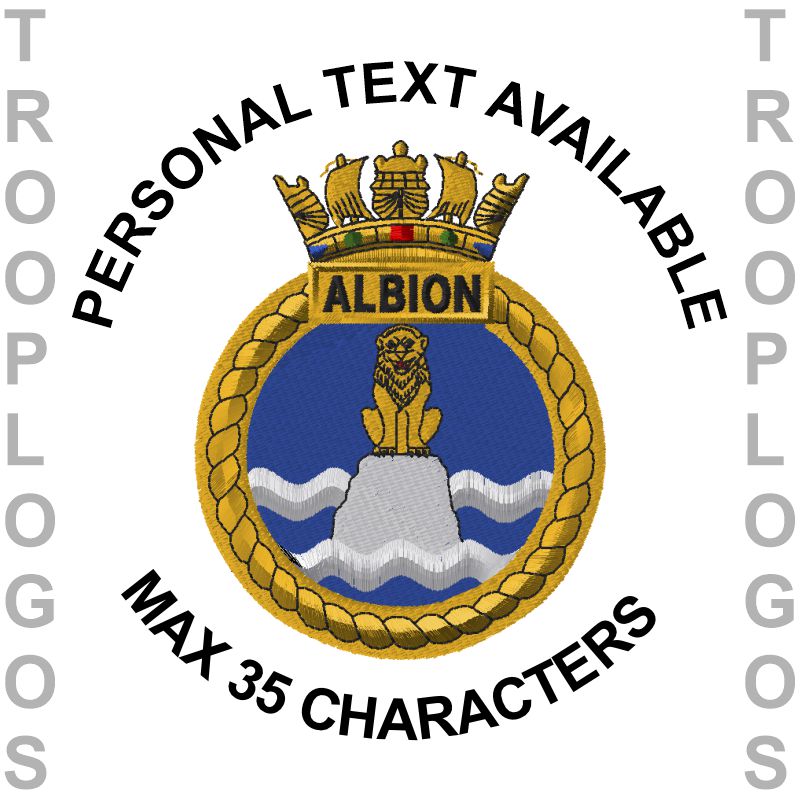 HMS Albion Badge