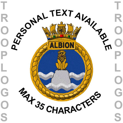 HMS Albion Badge
