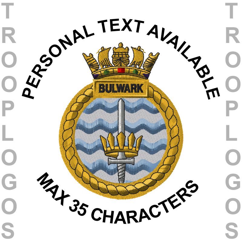 HMS Bulwark Badge