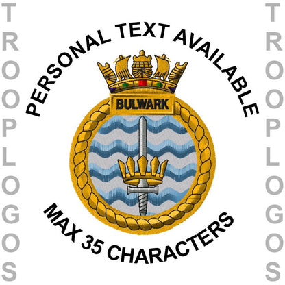 HMS Bulwark Badge