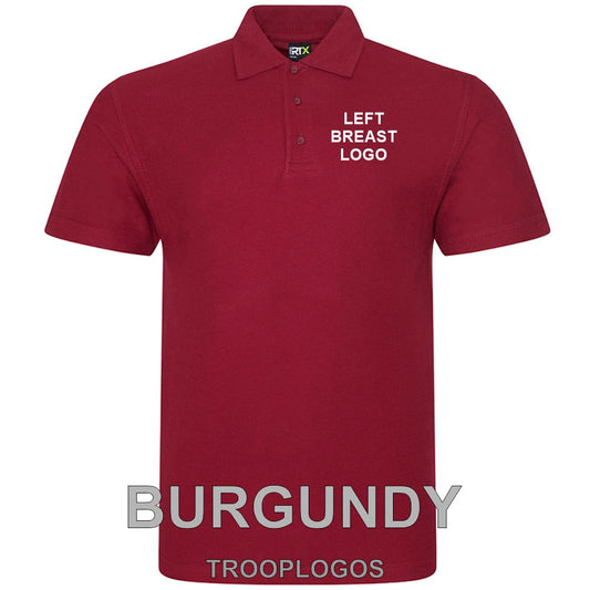 Burgundy Polo Shirt