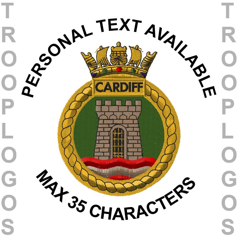 HMS Cardiff Badge