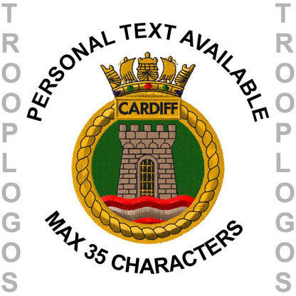 HMS Cardiff Badge