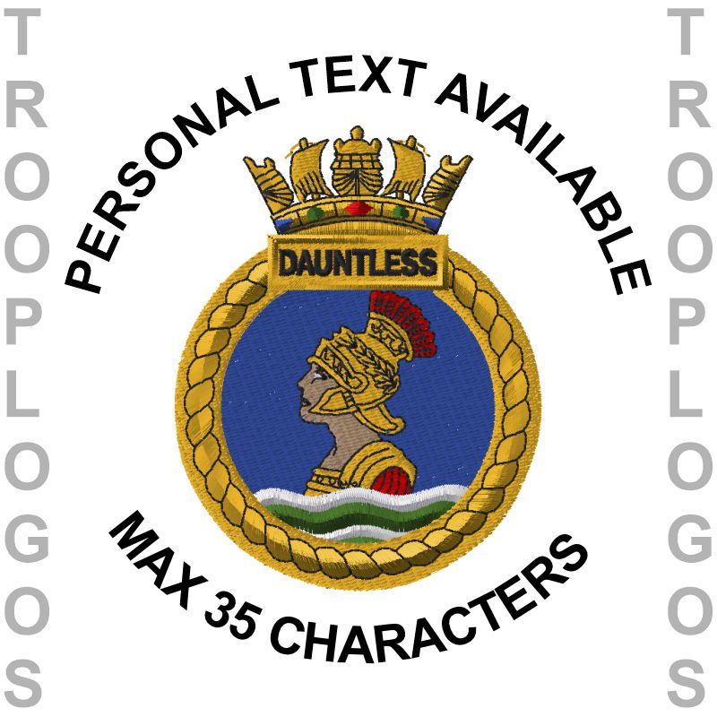 HMS Dauntless Badge