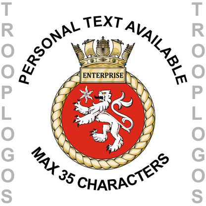 HMS Enterprise Badge