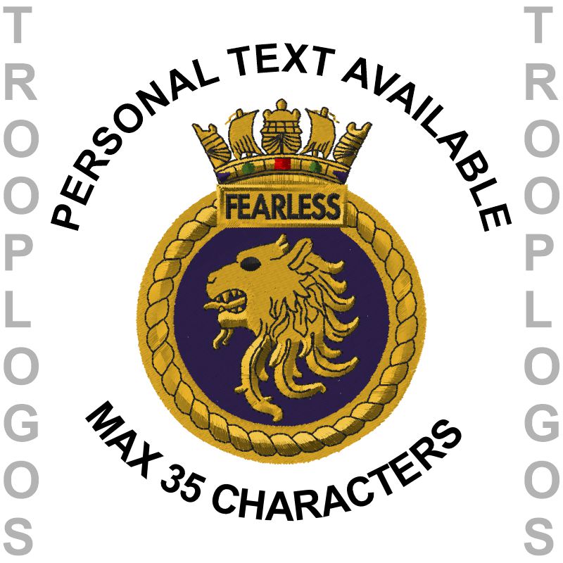 HMS Fearless Badge