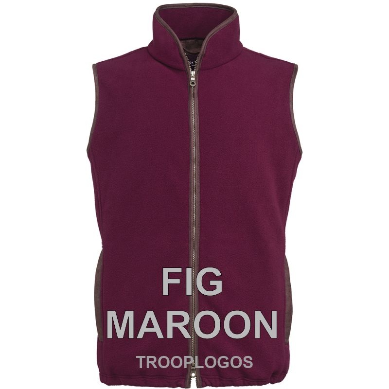 Plain Brook Taverner Unisex Fleece Gilet – Troop Logos