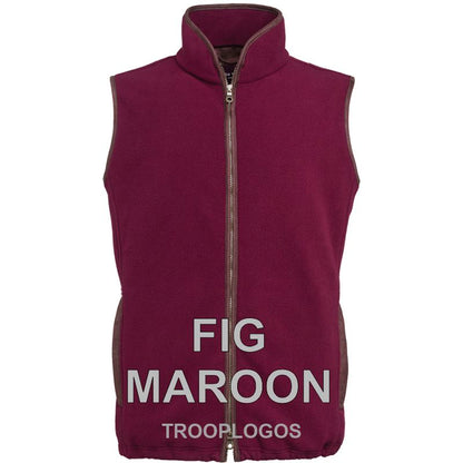 Plain Brook Taverner Unisex Fleece Gilet