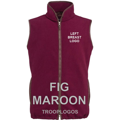 The Life Guards Brook Taverner Unisex Fleece Gilet