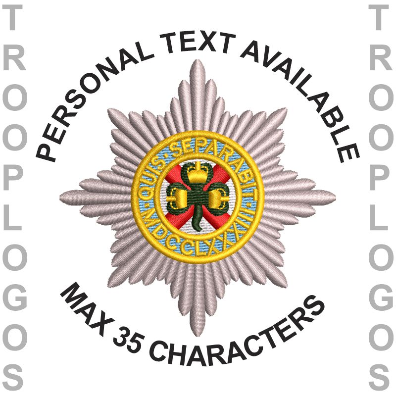 Irish Guards Embroidered Badge