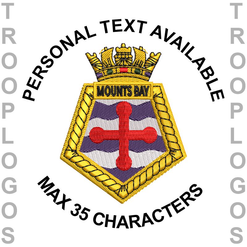 RFA Mounts Bay Badge