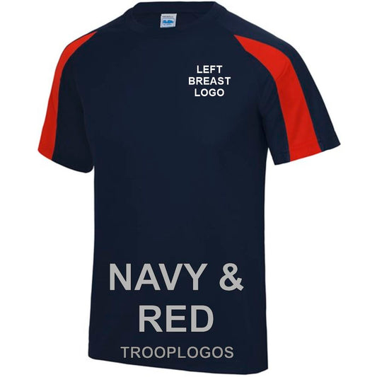 The Life Guards Sports Contrast T-shirt