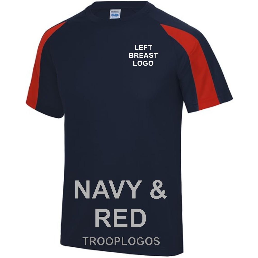 The Life Guards Sports Contrast T-shirt