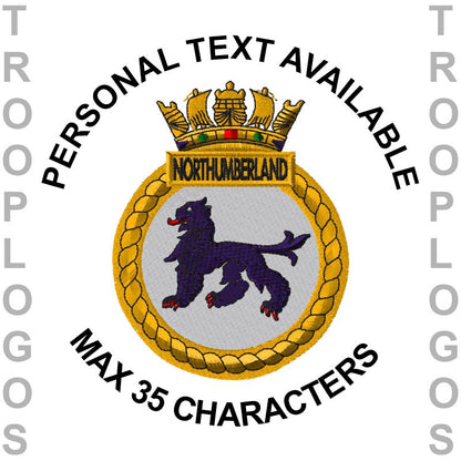 HMS Northumberland Badge