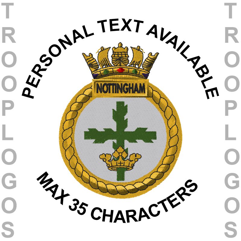 HMS Nottingham Badge