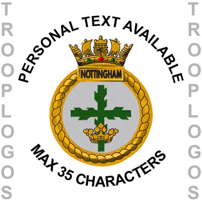 HMS Nottingham Badge