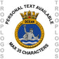 HMS Ocean Badge
