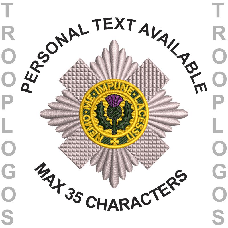 Scots Guards Embroidered Badge