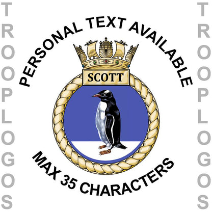 HMS Scott Badge