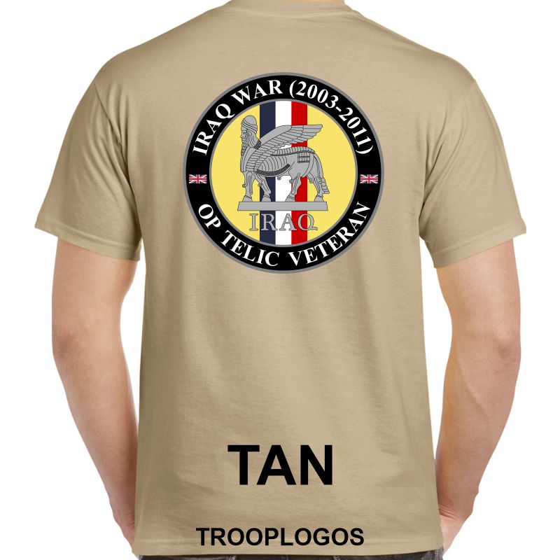 Op Telic ARMY Cotton T-shirt