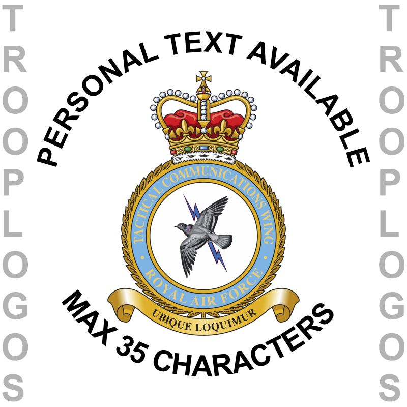 RAF 90 Signals Unit Polo Shirt